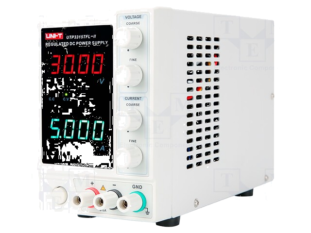 Voedingseenheid: voor lab; eenkanaals,lineair; 0÷30VDC; 0÷5A Voedingseenheid: voor lab; eenkanaals,lineair; 0÷30VDC; 0÷5A